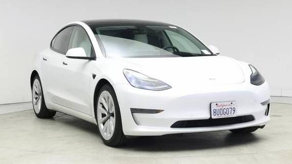 TESLA MODEL 3 2021 5YJ3E1EA3MF877496 image